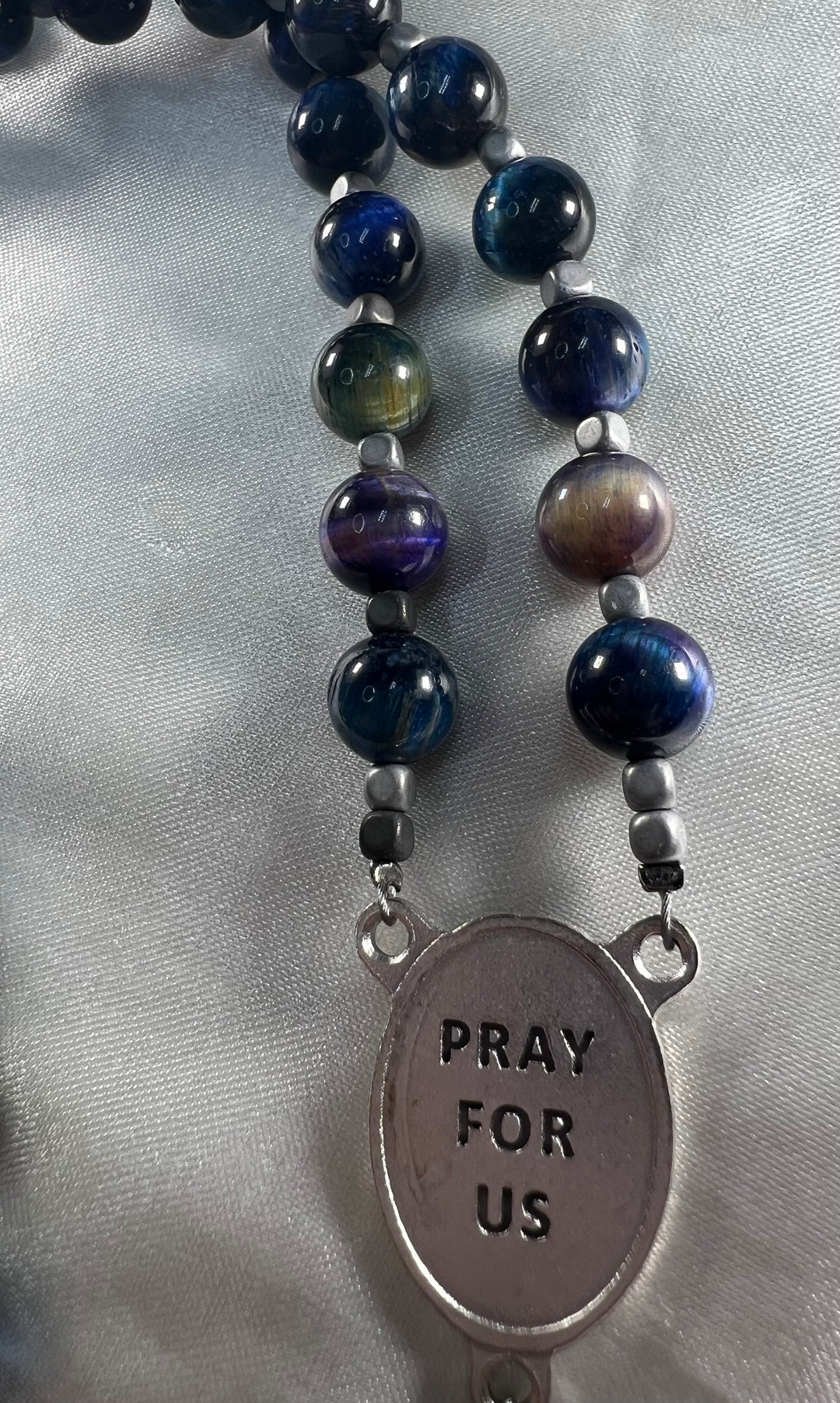 Galaxy Rosary Silver