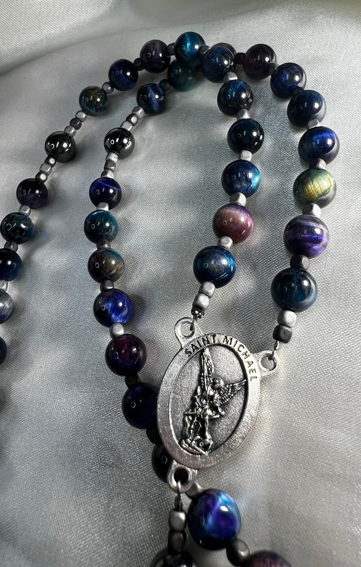 Galaxy Rosary Silver