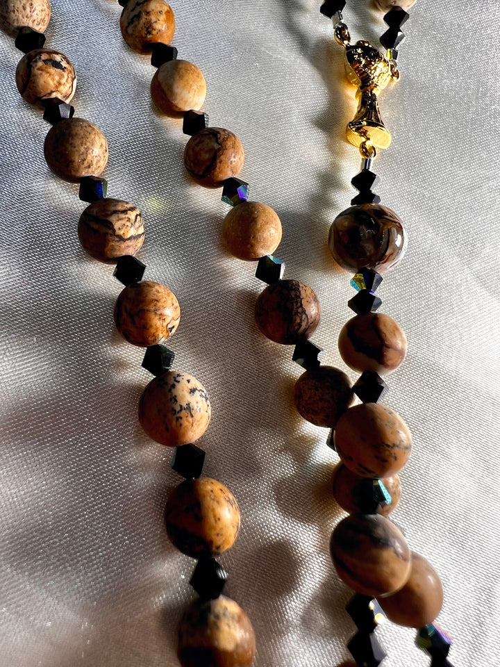 1st. Communion Stone Rosary