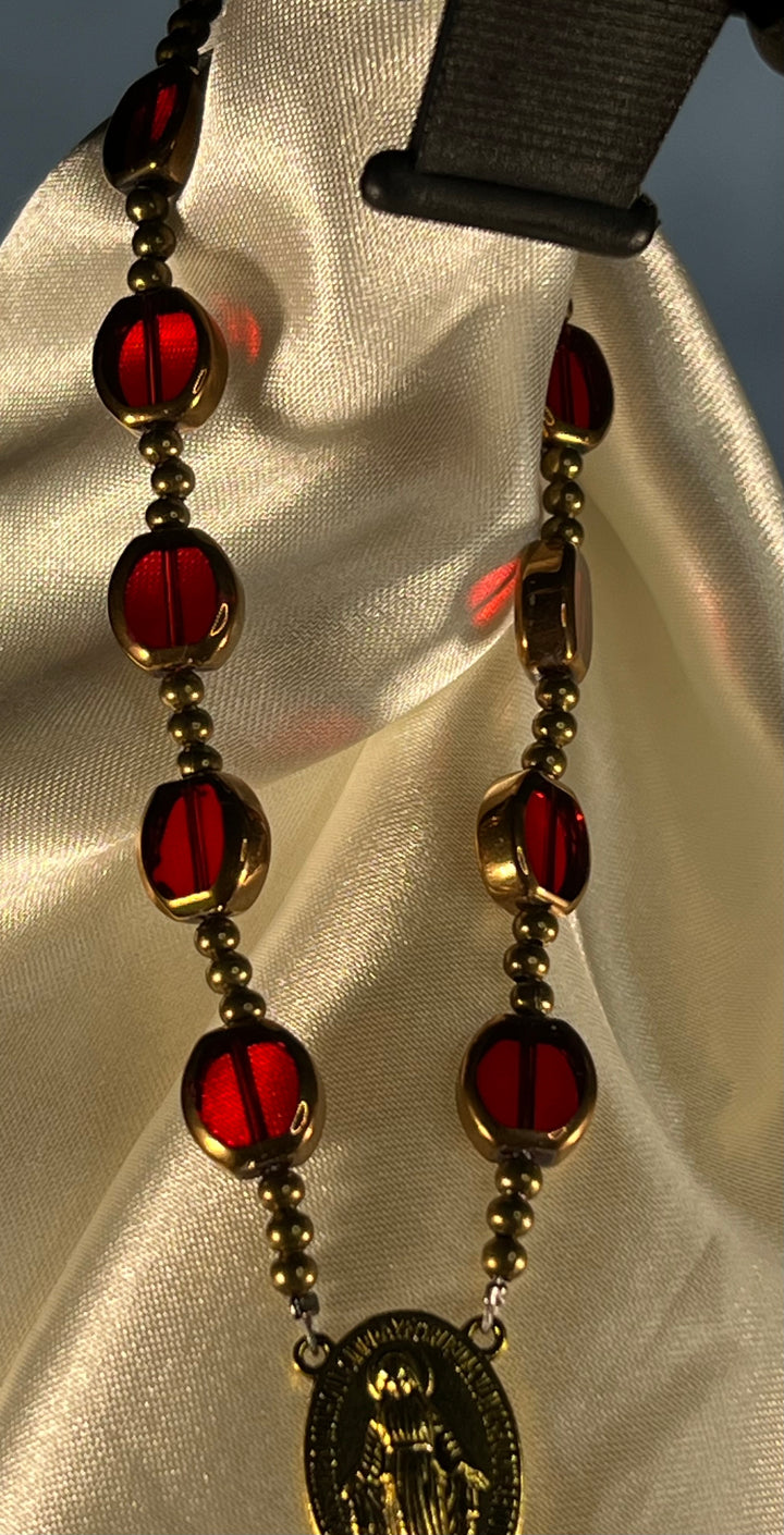 Beautiful Red Sea Glass Beads