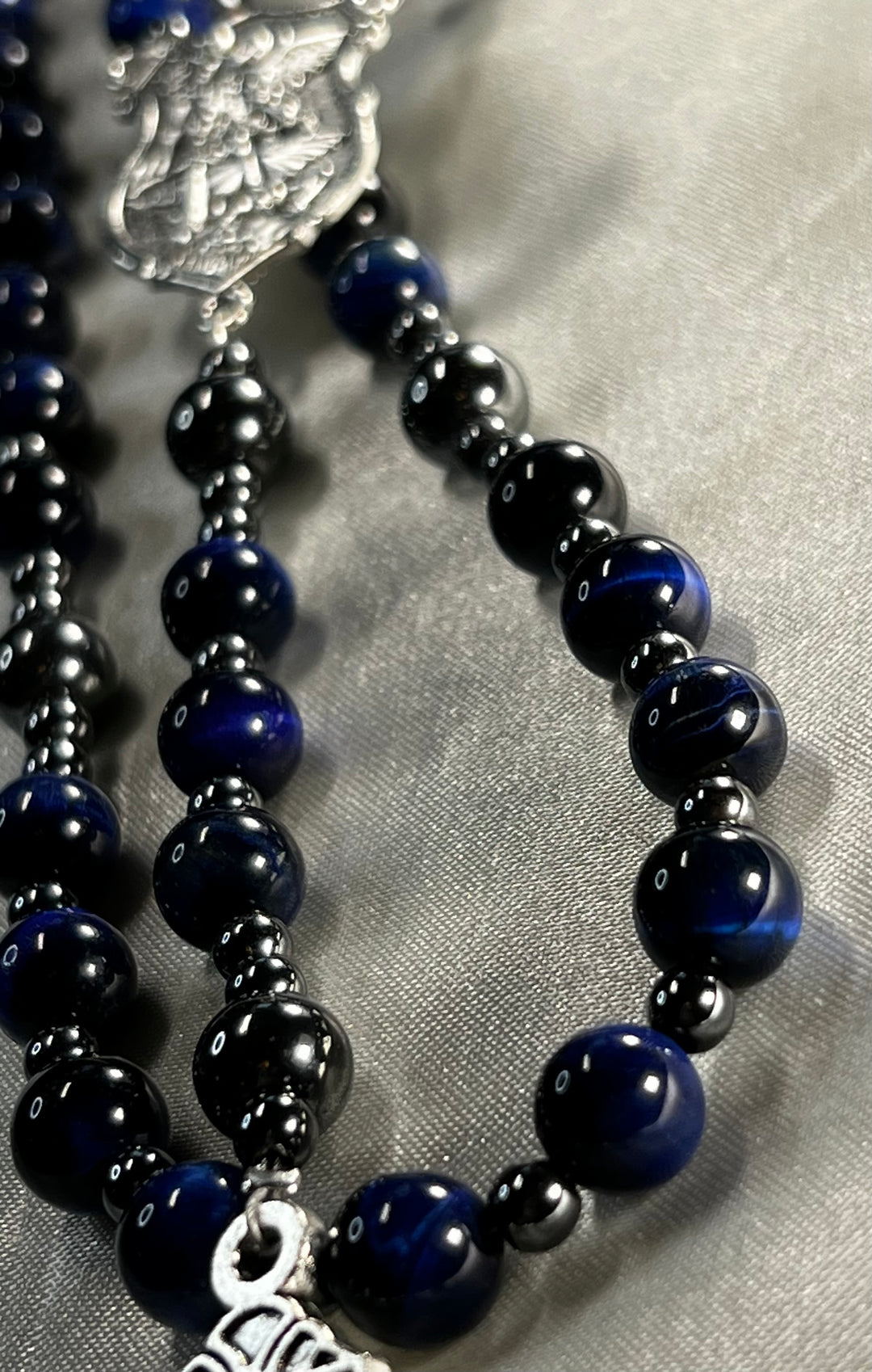 Beautiful Royal Blue Tiger's Eye Beads!