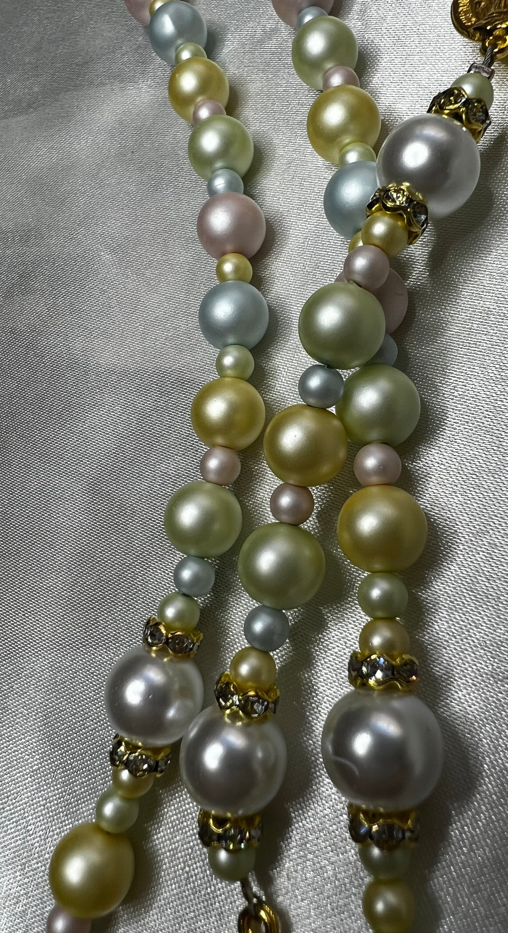 Baby Green, Baby Yellow, Baby Pink & Baby Blue Glass Pearl beads