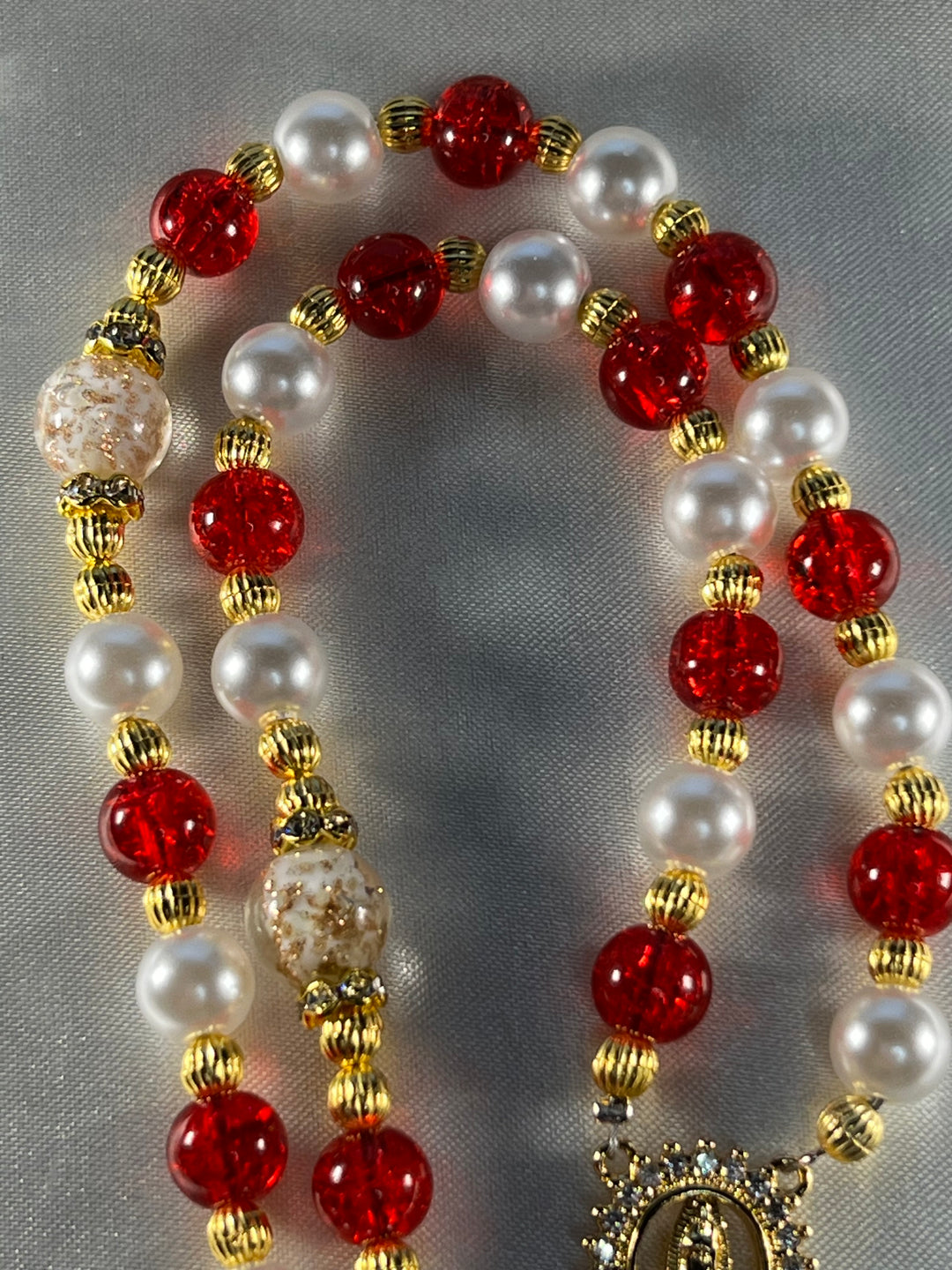 Beautiful Pearls & Crackle beads!!