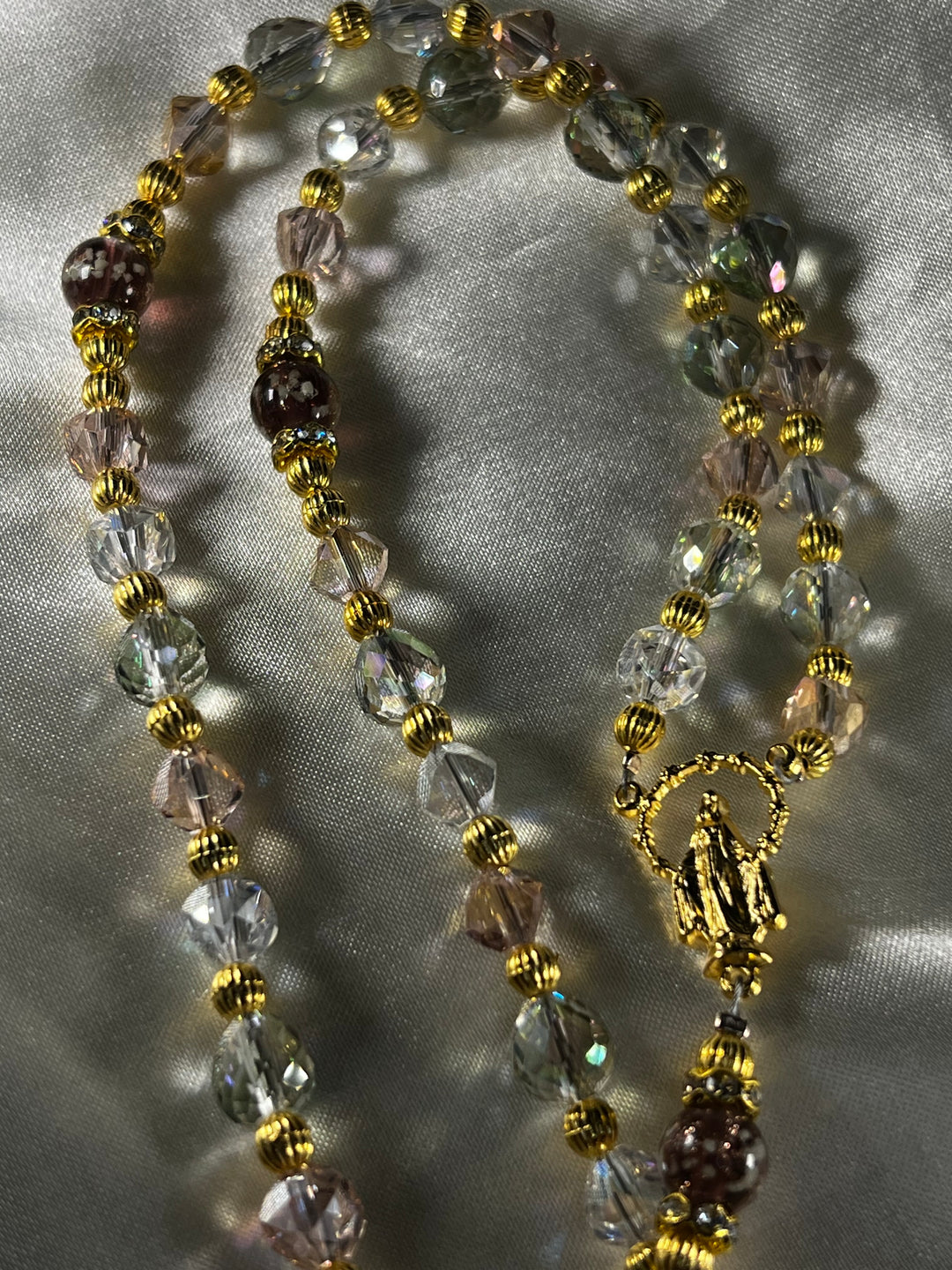 Pastel Crystal Rosary