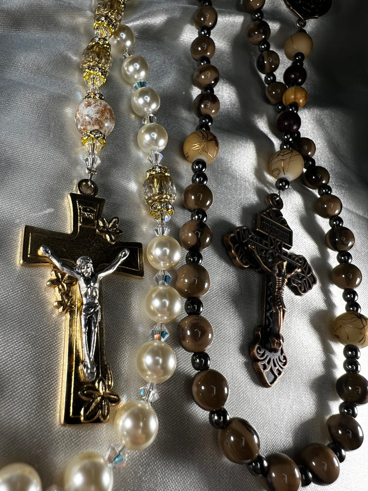 Catherine Cream & Military Rosary