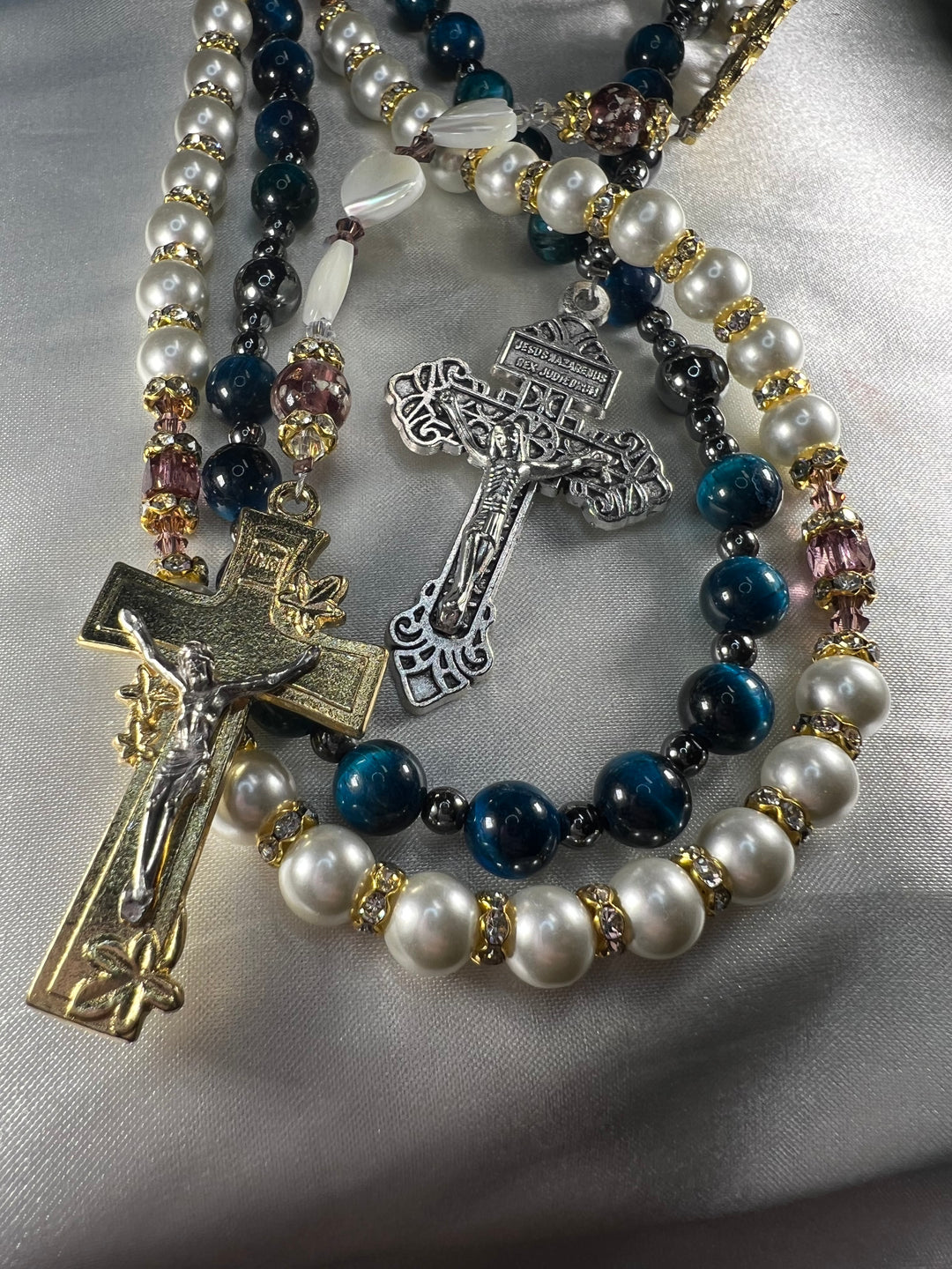 Bridal Rosary Abby Collection