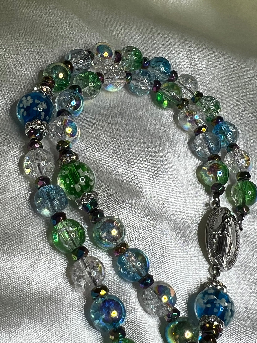 Mermaid Glass Rosary