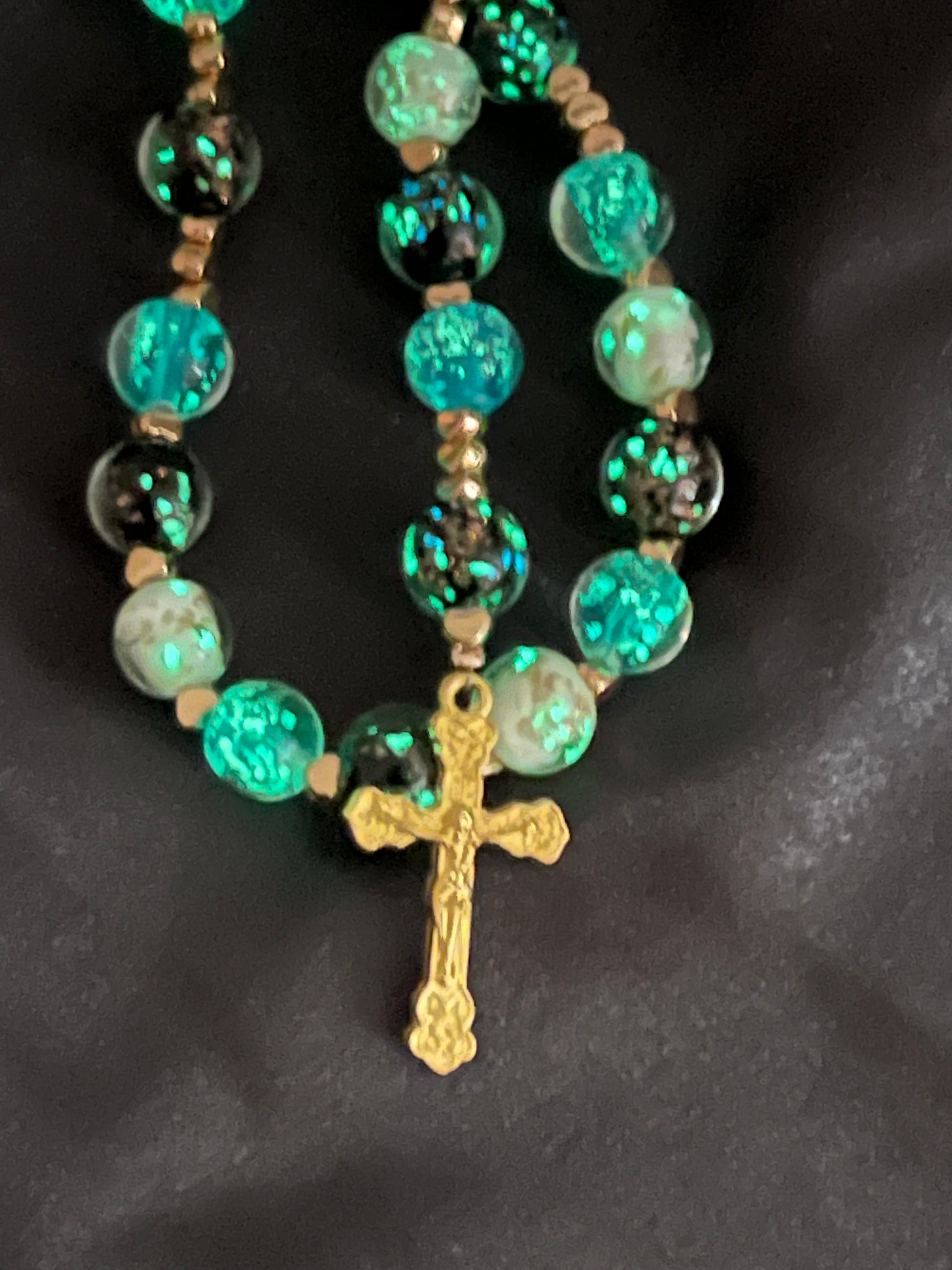 Glowing Stella Maris Rosary