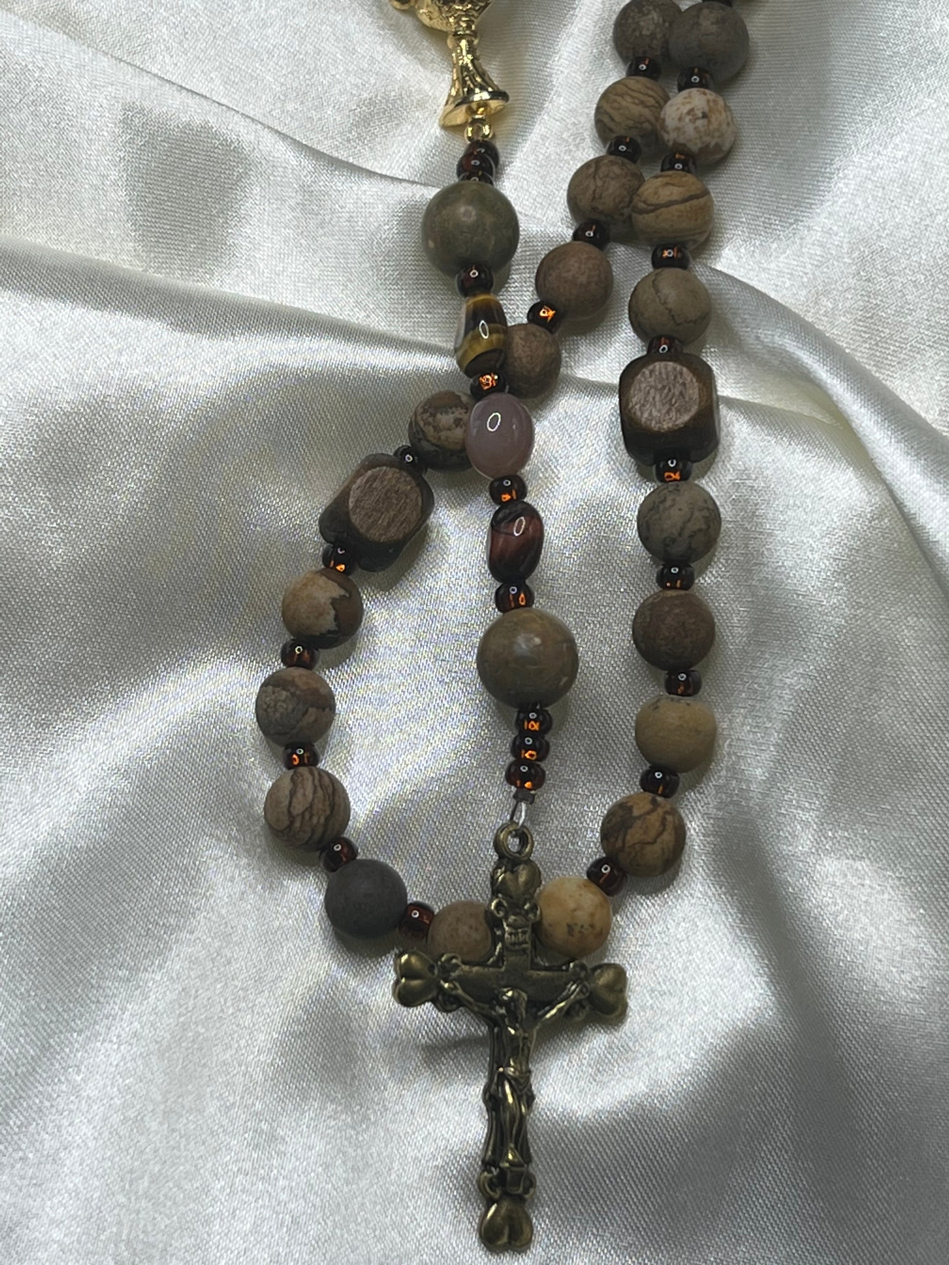 Stone & Wood Rosary