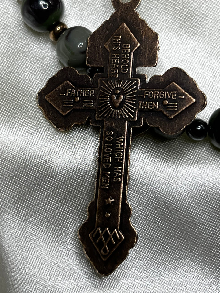 Back side of St. Michael Crucifix